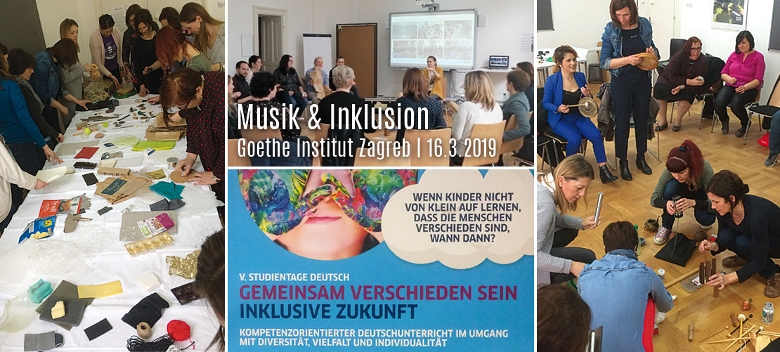 Klangforschung im Goethe Institut Zagreb am 16.3.2019